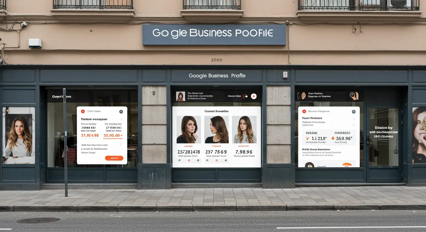 Guía de optimización completa de Google Business Profile para peluquerías en Madrid con todos los elementos esenciales