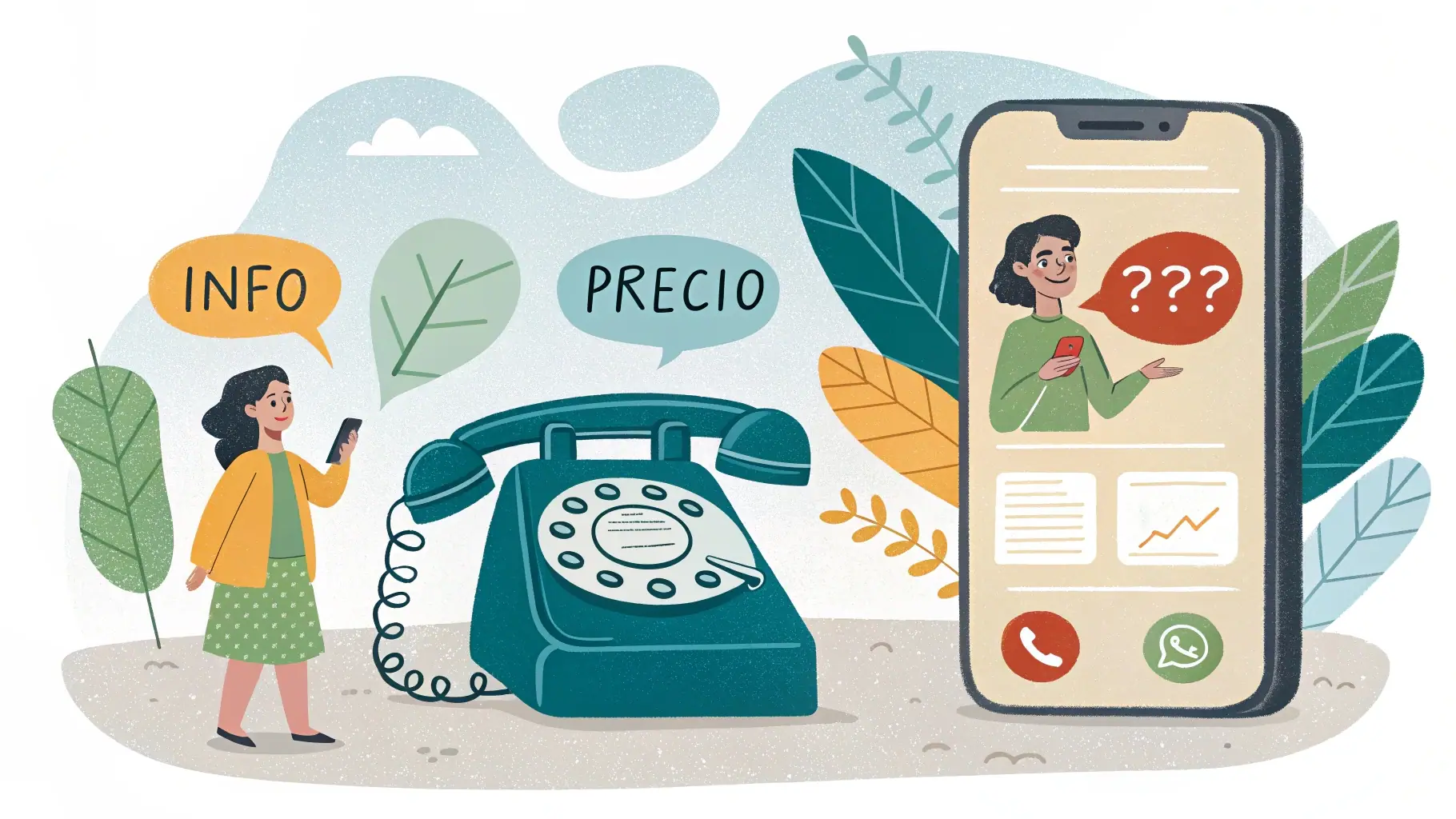 Transformación de chats caóticos en un embudo de ventas organizado para salones de belleza en WhatsApp Business